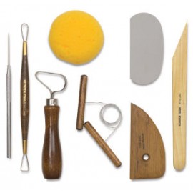 Bargain 9 pc. Pottery Tool Kit Bargain 9 pc. Pottery Tool Kit
